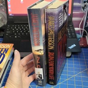 James Patterson Hardcover Book Set of 2 Zoo & Run For You